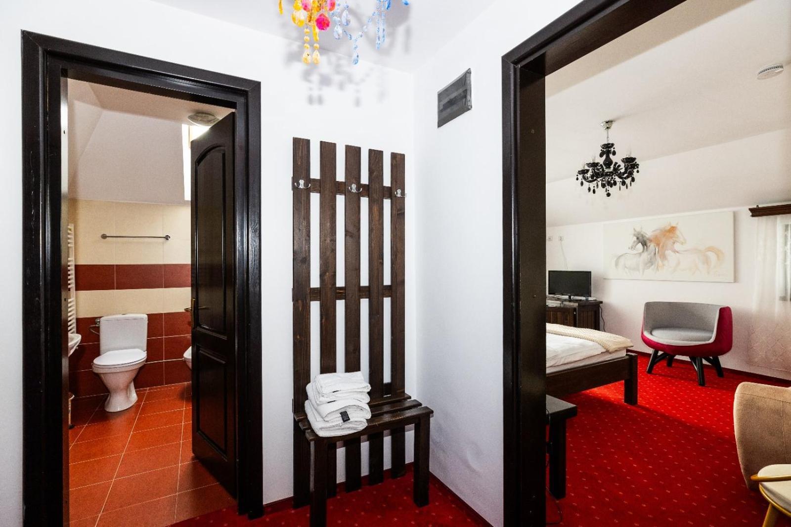 Vila Luca-Hotel Şirnea エクステリア 写真
